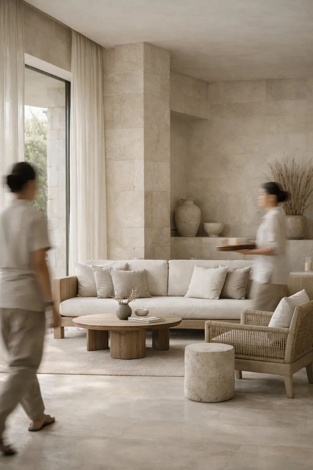 Refined luxury hospitality interior